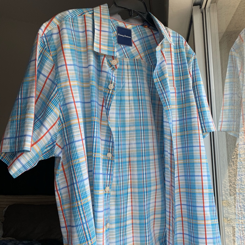 Tommy Bahama short sleeve flannel